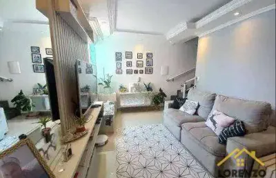 Cobertura com 3 dormitórios à venda, 136 m² por r$ 600.000,00 - vila bastos - santo andré/sp