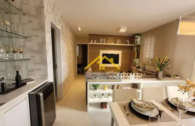 Apartamento com 3 dormitórios à venda, 57 m² por r$ 496.300,00 - vila valparaíso - santo andré/sp