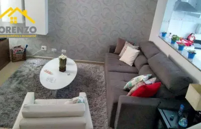 Apartamento triplex com 2 dormitórios à venda, 130 m² por r$ 580.000,00 - vila valparaíso - santo andré/sp
