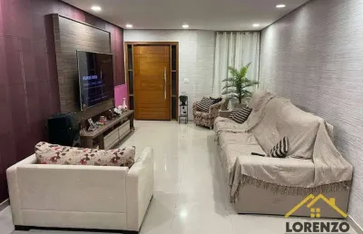 Sobrado à venda, 250 m² por r$ 989.000,00 - vila assunção - santo andré/sp