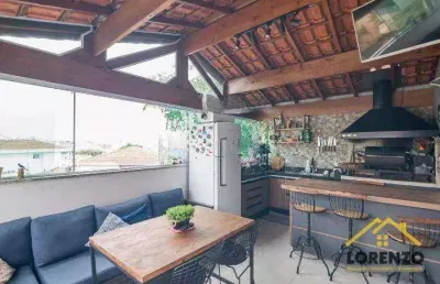 Apartamento à venda, 141 m² por r$ 650.000,00 - vila scarpelli - santo andré/sp