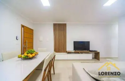 Apartamento à venda, 79 m² por r$ 450.000,00 - vila pires - santo andré/sp