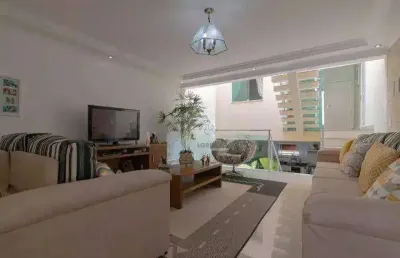 Sobrado à venda, 233 m² por r$ 1.480.000,00 - vila assunção - santo andré/sp