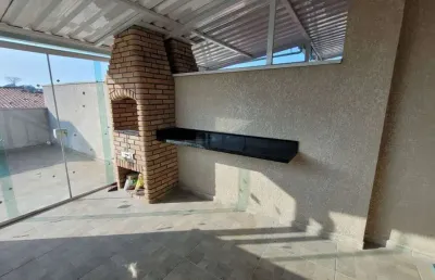 Cobertura com 2 dormitórios à venda, 84 m² por r$ 418.000,00 - vila junqueira - santo andré/sp
