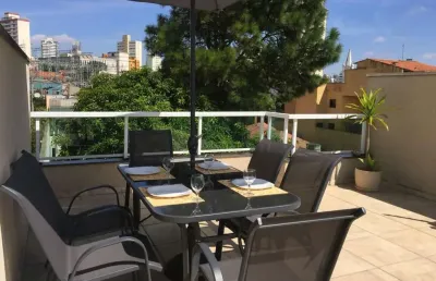 Cobertura com 3 dormitórios à venda, 160 m² por r$ 670.000,00 - casa branca - santo andré/sp