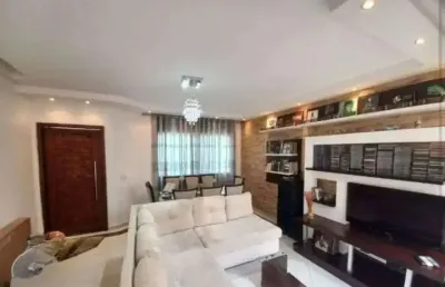 Sobrado com 3 dormitórios à venda, 218 m² por r$ 1.200.000,00 - jardim das maravilhas - santo andré/sp