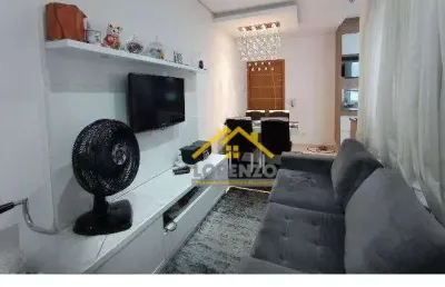 Cobertura com 2 dormitórios à venda, 85 m² por r$ 403.000,00 - parque das nações - santo andré/sp