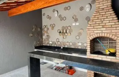 Casa sobreposta para venda em praia grande, maracanã, 2 dormitórios, 1 banheiro, 1 vaga