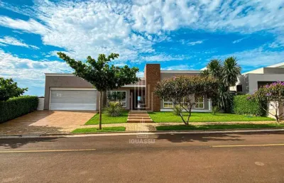 Casa térrea à venda no condomínio residencial eco bella vista em foz do iguaçu.