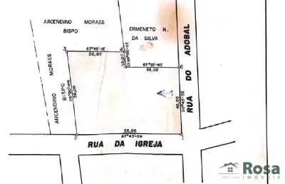 Terreno para venda passagem da conceição várzea grande - 20787