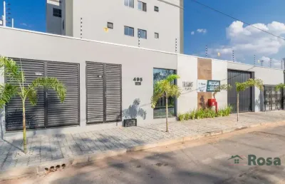 Flat mobiliado para locação no bairro santa rosa, próximo ao shopping estação, cuiabá. - fl5548