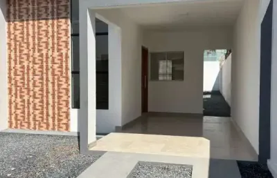 Casa nova no jardim gramado, com 3 quartos sendo 01 suite com closet - ca6700