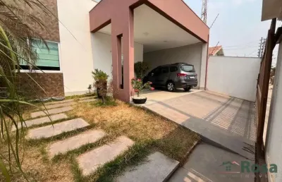 Casa térrea próxima shopping estação para venda, 3 quartos sendo uma suíte, barra do pari, cuiabá - ca6895