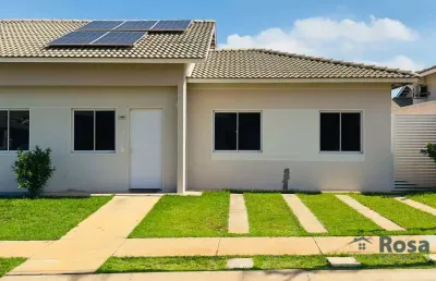 Casa em condomínio para venda com 3 quartos sendo 1 suíte, placa solar, no bairro chapel do sol, várzea grande! - ca6889