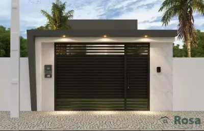 Casa nova térrea c/ 3q sendo 1 suíte, jardim shangrila - cuiabá - ca5393