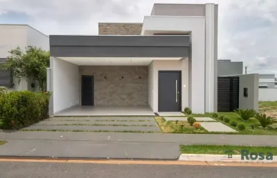 Casa térrea à venda com 3 suítes no condomínio primor das torres, cuiabá. - ca6965