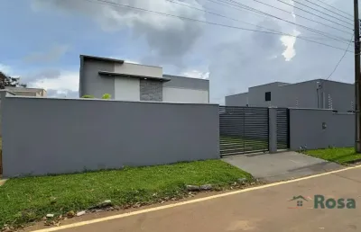 Casa para venda com 3 quarto(s), sendo 1 suíte amplo quintal no bairro altos de santana, chapada dos guimarães - ca7467