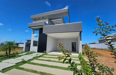 Casa em condomínio de luxo para venda, próximo a ufmt, shopping três américas, 3 quarto(s), jardim itália, cuiabá - ca7721