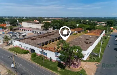 Área com instalações e construção de um motel, localizado ao lado da área do aéreoporto em varzea grande - mo7257