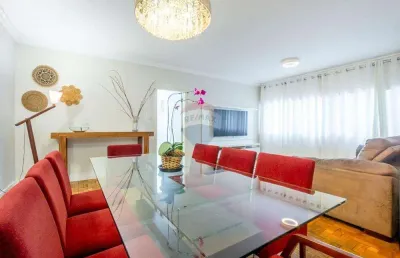 Venda apto reformado na  av. angélica, 896, 3 dormitórios, 1 suíte, lavabo, 144 m², com  lazer no prédio por r$1.059.000,00