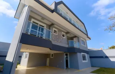 Casa com 3 quartos para alugar na rua escritor jorge luiz borges, 276, santa felicidade, curitiba, 300 m2 por r$ 8.000