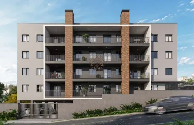 Apartamento com 3 quartos à venda na rua beija-flor, 170, loteamento montparnasse, almirante tamandaré, 166 m2 por r$ 889.900