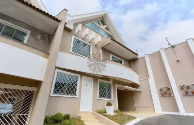 Casa em condomínio fechado com 3 quartos para alugar na rua margarida dallarmi, 640, santa felicidade, curitiba, 190 m2 por r$ 6.500
