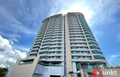Apartamento no vision com 3 suítes para alugar, 179 m² por r$ 9.000/mês - ponta negra - manaus/am