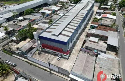 Galpão, 2640 m² - venda por r$ 10.500.000,00 ou aluguel por r$ 85.000,00/mês - santa etelvina - manaus/am