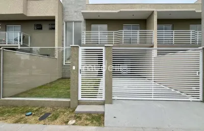 Sobrado novo no bairro cidade jardim - são josé dos pinhais