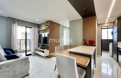 Apartamento mobiliado com 2 dormitórios no bairro são pedro