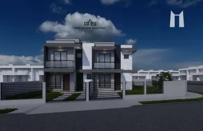 Sobrado com 3 dormitórios à venda, 89 m² por r$ 441.000,00 - conjunto águas claras - campo largo/pr