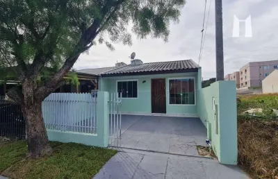 Casa com 3 dormitórios à venda, 57 m² por r$ 239.000,00 - cristo rei - campo largo/pr
