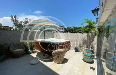 Cobertura de 4 quartos à venda - barra da tijuca - jardim europa