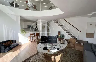 Apartamento duplex de 2 quartos à venda - barra da tijuca - peninsula - mandarim