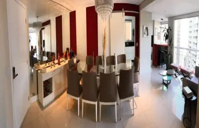 Apartamento a venda na vila andrade 142m² com 3 suítes e 3 vagas porteira fechada