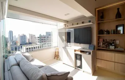 Apartamento à venda - chácara santo antonio, 1 quarto,  61 m2