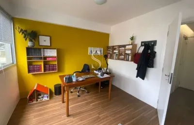 Edifício wall street localizado no itaim bibi, sala comercial de 45m² com 2 salas e 1 banheiro