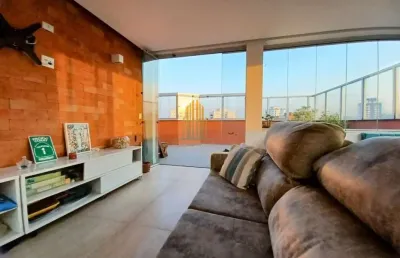 Edificio carballeda, ipiranga- cobertura duplex padrão de 160m² com 3 dormitórios, 1 suite e 3 vagas