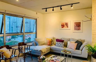 Apartamento à venda - chácara santo antonio, 1 quarto,  75 m2