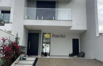 Sobrado novo condomínio reserva dos ypes 2 com 3 dormitórios à venda, 187 m² por r$ 940.000 - tatuí/sp