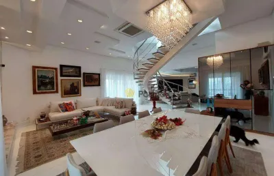 Magnifica cobertura splendor à venda, 710 m² por r$ 8.000.000,00 - jardim do mar - são bernardo do campo/sp
