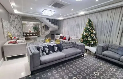 Sobrado com 6 dormitórios à venda, 585 m² por r$ 4.240.000,00 - parque dos pássaros - são bernardo do campo/sp