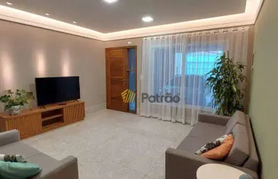 Sobrado à venda, 197 m² por r$ 1.430.000,00 - campestre - santo andré/sp
