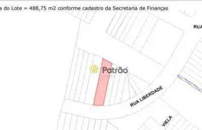 Terreno à venda, 488 m² por r$ 900.000,00 - vila baeta neves - são bernardo do campo/sp