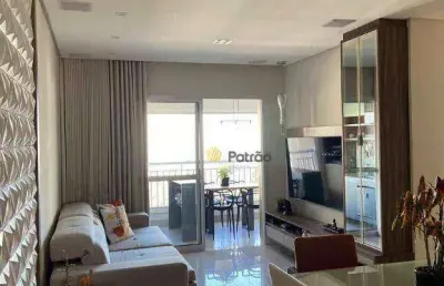 Trilogy home - apartamento com 3 dormitórios (1 suíte) à venda, 94 m² por r$ 1.060.000 - centro - são bernardo do campo/sp
