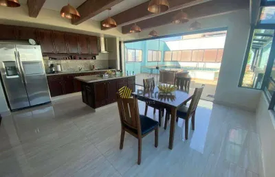 Cobertura à venda, 524 m² por r$ 5.500.000,00 - jardim do mar - são bernardo do campo/sp
