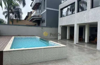 Casa com 4 dormitórios à venda, 384 m² por r$ 6.000.000,00 - swiss park - são bernardo do campo/sp