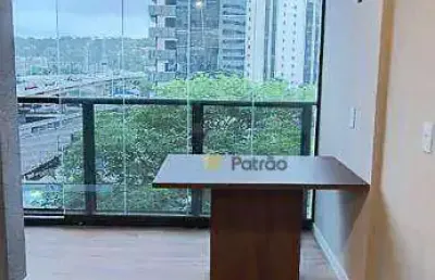 Benx vila olimpia (varanda) com 1 dormitório para alugar, 31 m² por r$ 6.055/mês - vila olímpia - são paulo/sp