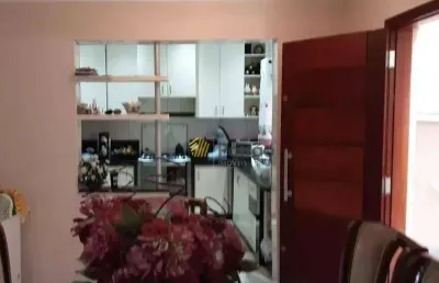 Sobrado com 3 dormitórios à venda, 240 m² por r$ 500.000,00 - cidade são jorge - santo andré/sp